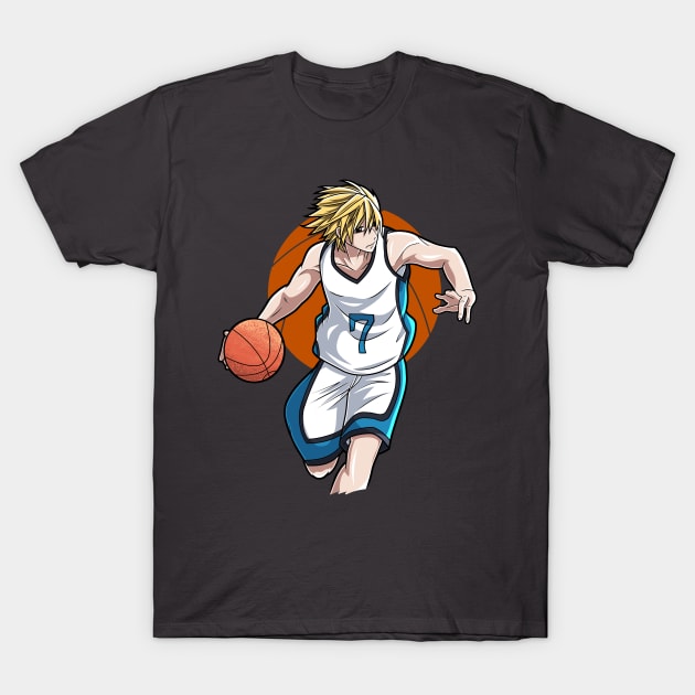 Ryota Kise in Action Color T-Shirt by Paradox Studio